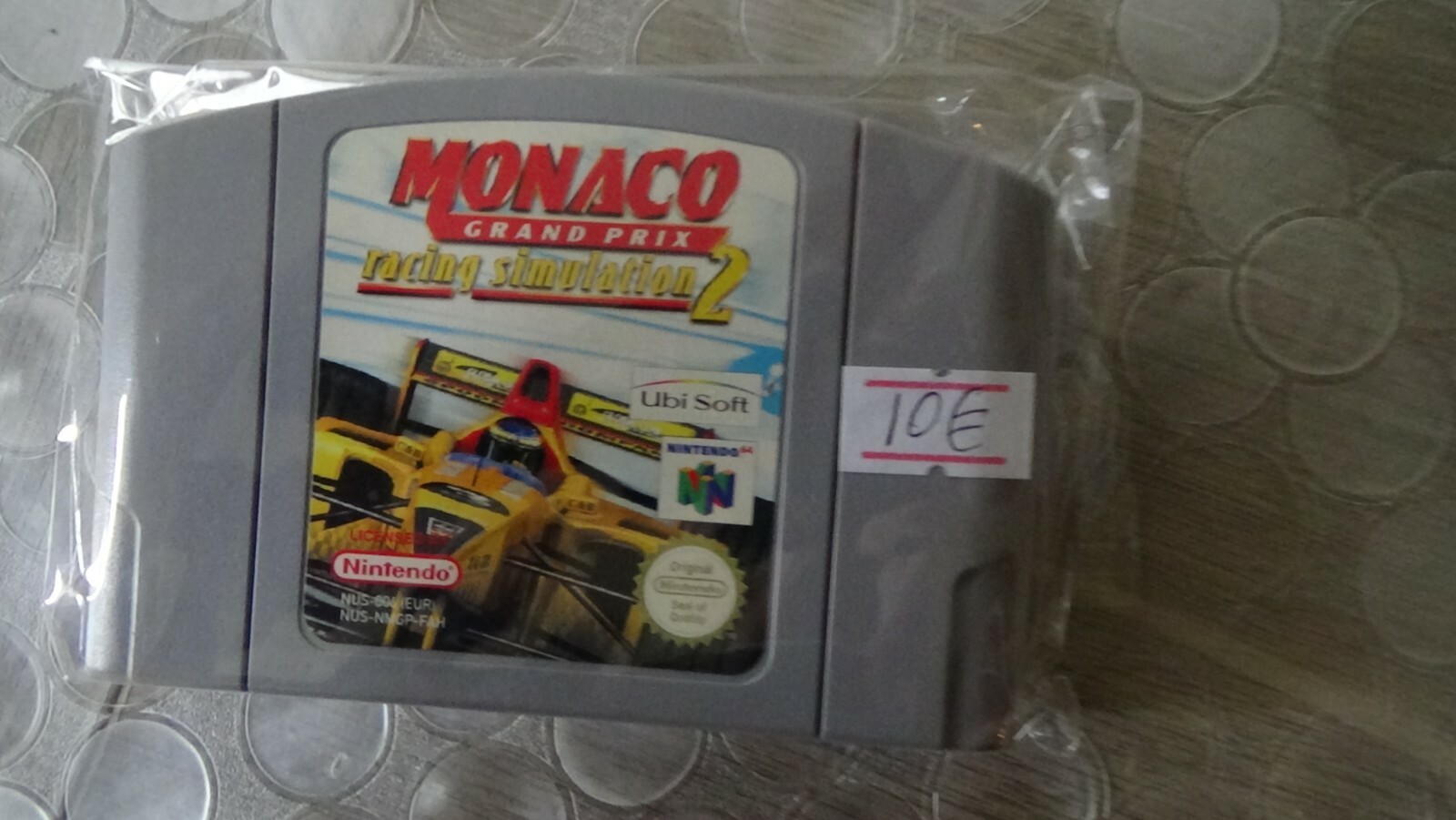 monaco grand prix racing simulation 2 n64 loose
