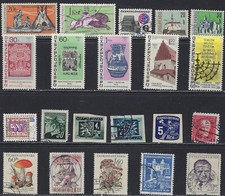 Francobolli dalla Cecoslovacchia.................23N.......H-519