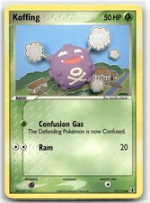 Koffing 72/113 Common EX Delta Species Pokemon EN LP on eBay