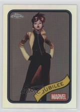 2025 Topps Chrome Marvel Comics Refractor Jubilee #131 0y8x