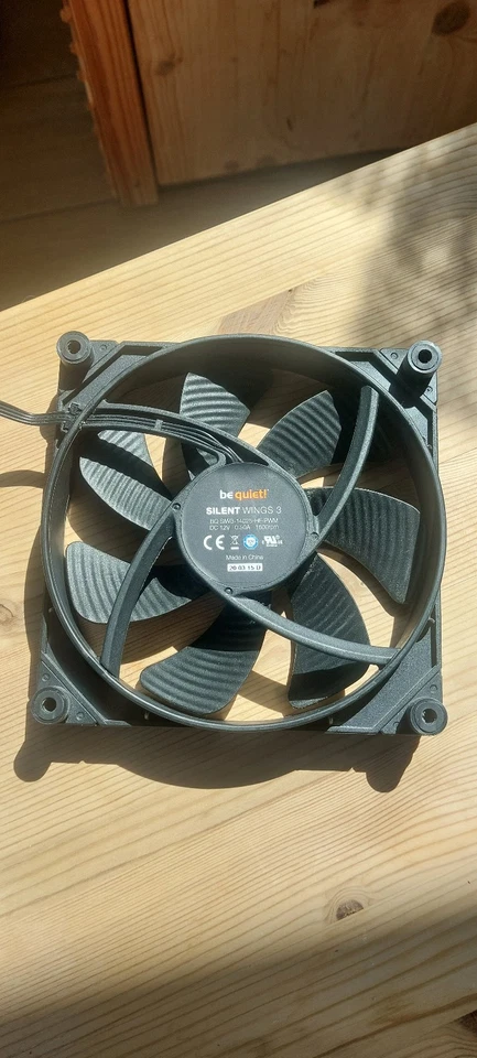 be quiet! Silent Wings 3 – 140 mm PWM – High‑Speed (1600 RPM)