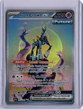 Iron Crown EX 2024 Pokemon Stellar Crown 206/162 Full Art 