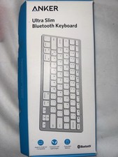 Anker Ultra Slim Bluetooth Keyboard New Sealed – Apple Android Compatible