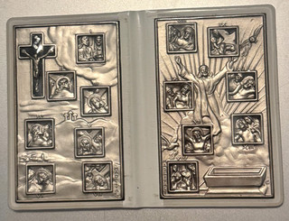 VINTAGE NUNS PERSONAL POCKET STATIONS OF THE CROSS SHRINE ITALY