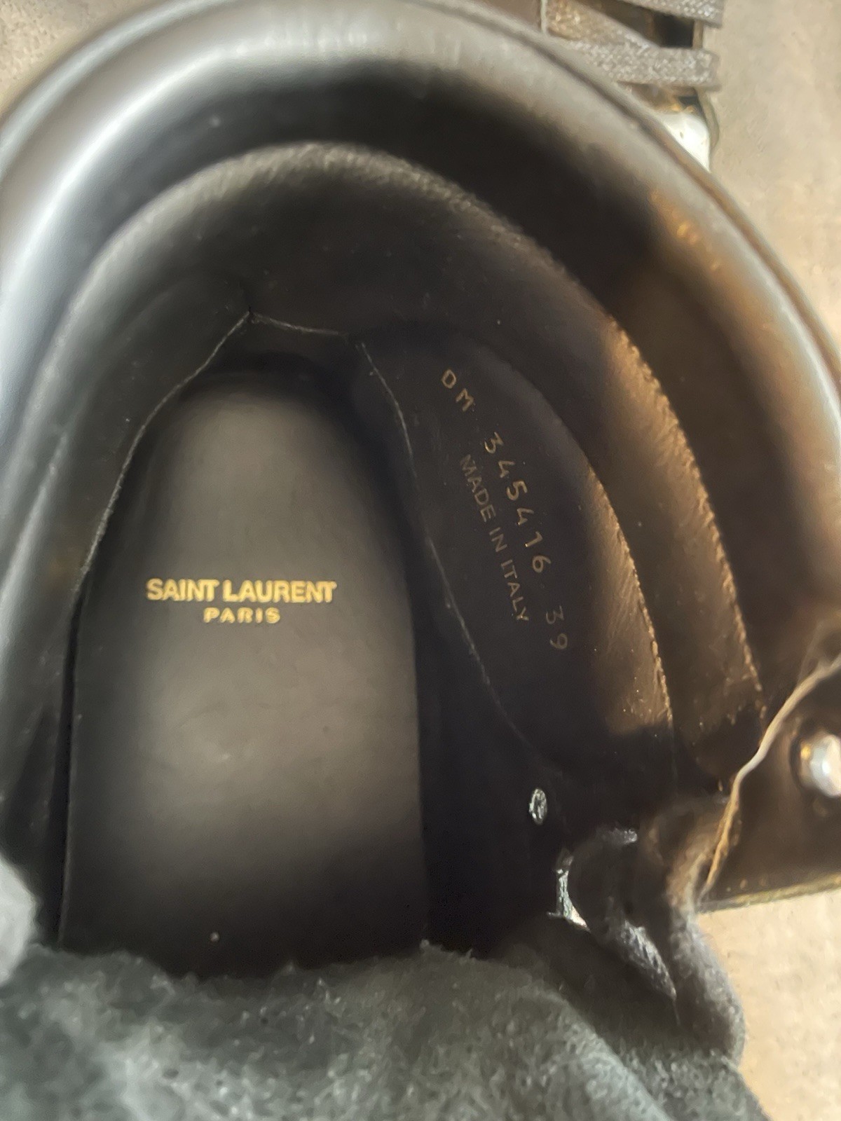Sneakers alte Saint Laurent Court Classic SL 10H taglia EU 39 taglia 6 5 Us