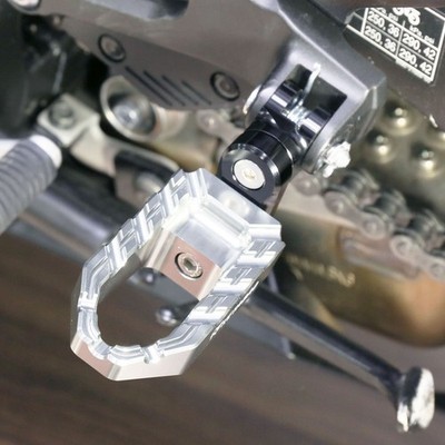 Titanium 40mm Extend Front Cruise Foot Pegs For Speed Triple T509 97 98 99 00