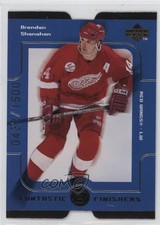 1998-99 Upper Deck Fantastic Finishers Die-Cut Quantum Brendan Shanahan HOF 0t2