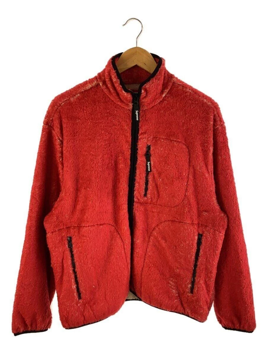 Veste polaire Supreme Others 24FW Kate Moss S polyester rouge occasion