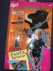 Vintage Mattel 1993 KEN Paint 'N Dazzle Fashions Foreign Release Rare Ripped Box