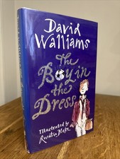 The Boy in the Dress by David Walliams SIGNED 2008 UK 1st/1st HB HarperCollins