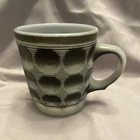 Vintage Fire King 1960 Milk Glass Coffee Mug. Camelot pattern