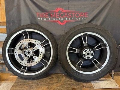 Take-off Harley Davidson Enforcer Wheels, Rotors &Tires Baggers ENF-3120-19-16-2