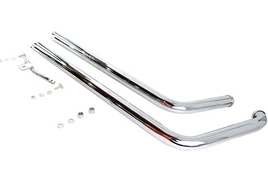 Juego de tubos de escape de escopeta de 40 pulgadas para Harley Davidson Foto 3 de 4