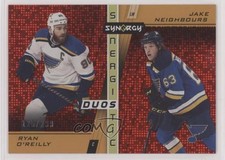 2021-22 Upper Deck Synergy Red 125/299 Ryan O'Reilly Jake Neighbours #SD-10 8tn