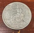 New Listing1875-CC  TRADE DOLLAR  ding on top right side see pic