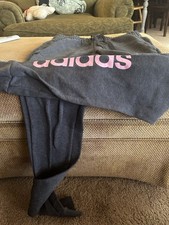 adidas Sweatpants Light Gray Size S