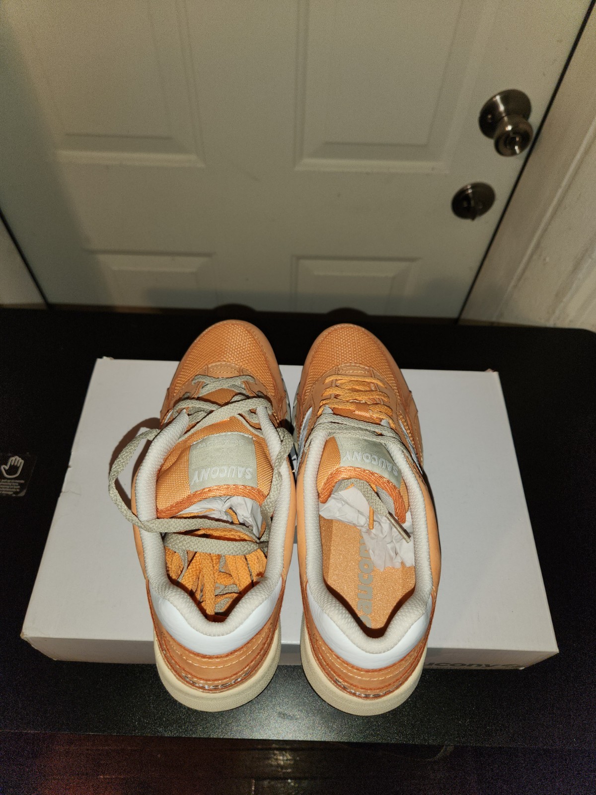 Orange/White Saucony Shadow 6000 Size 9 thumbnail 3