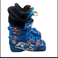 Lange Racing Ski Boot RS70 C.S. size 24-24.5 286mm 245 Blue Orange