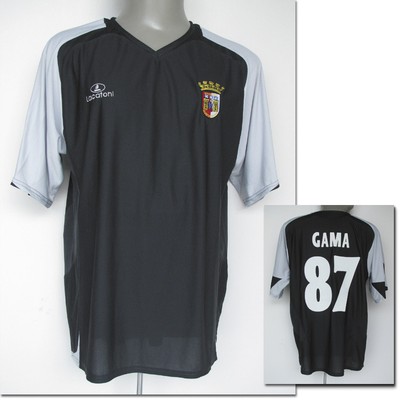 match issued Spielertrikot Sporting Braga UEFA Cup 2006/2007 Gama