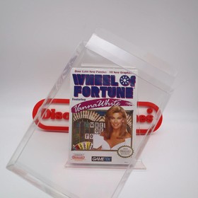 NES Nintendo Game WHEEL OF FORTUNE FEATURING VANNA WHITE EDITION - NEW & Sealed!