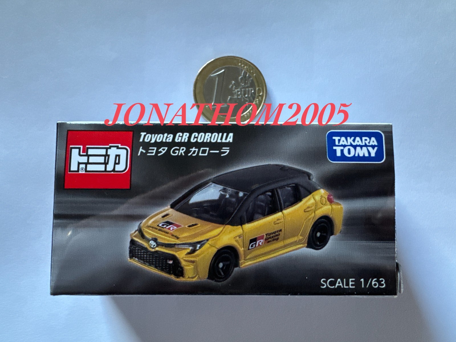Voiture de collection Toyota GR Corolla Tomica 1/63 édition limitée Tokyo 2026