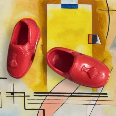 RED Vintage Sindy Doll Shoes Pedigree (S1) Barbie Clothing LOL OMG Clone Bratz