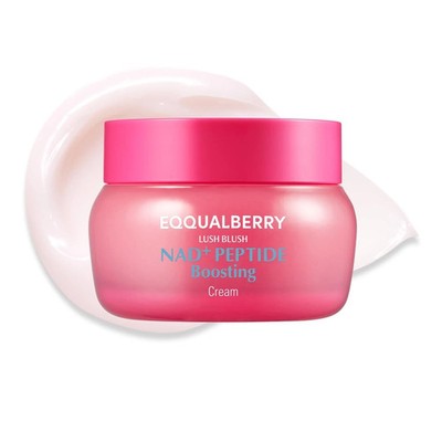 EQQUALBERRY NAD+ Peptide Boosting Cream   1.69 Fl Oz (Pack of 1) 