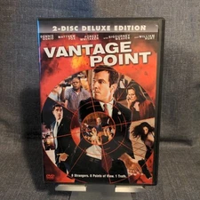 Vantage Point (DVD, 2008, 2-Disc Special Edition) - Very Good Condition
