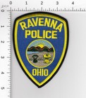 RAVENNA ^^ OHIO ---- COLLECTIBLE POLICE EMBROIDERED PATCH
