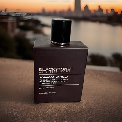 🆕 TOBACCO VANILLA EDT BLACKSTONE MENS COLLECTION 3.4 Oz 🆕WO📦