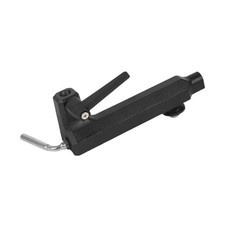 Base portautensili per tornio per lavorazione del legno nera per mini tornio