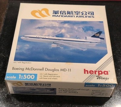 Herpa Wings Mandarin Airlines McDonald Douglas MD-11 #503464 New Old Store Stock