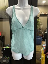 VICTORIAS SECRET BODY BY VICTORIA LACE TEDDY ROMPER LINGERIE LARGE