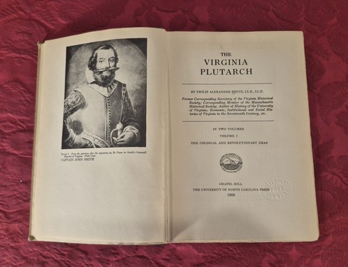 The Virginia Plutarch - Philip Bruce, 2 Volume HC Set, 1929 Univ of NC Press - Bild 4 von 9