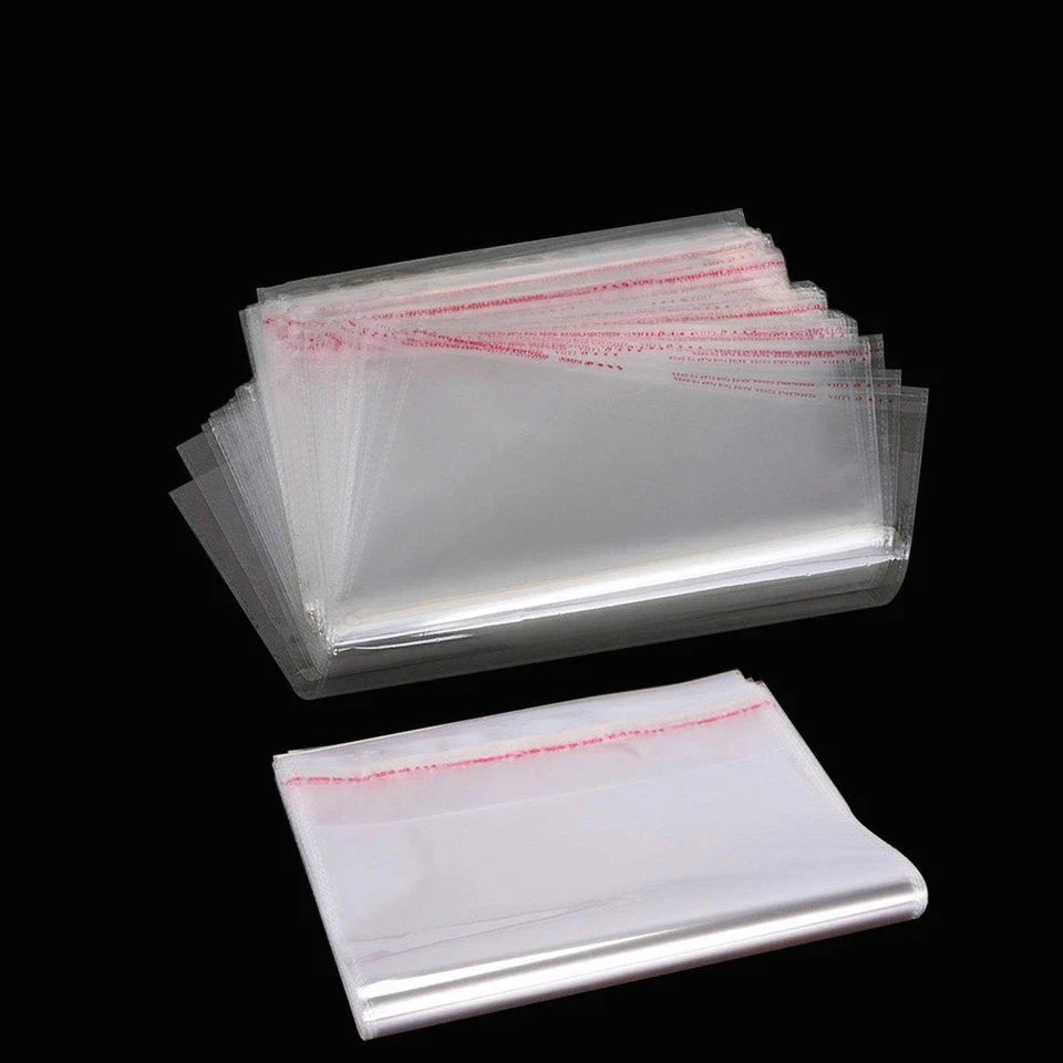 Folienbeutel Selbstklebend Hochglanz Beutel PP Folie Tüten Klar Transparent Poly - Bild 3 von 4