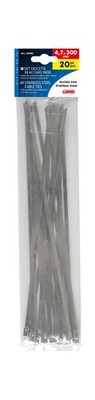LAMPA Bag of 20 stainless steel ties 4.7x300mm LAMPA