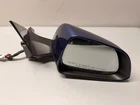 17-23 Tesla Model 3 Front Right Passenger Side Door Rear View Mirror Blue OEM