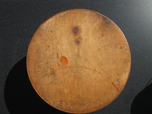 pantry box wood Murdock Co Boston oak New England 10" signed antique farmhouse - Picture 8 of 10