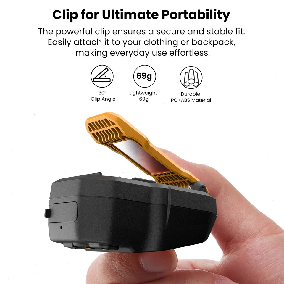 Altavoz TOZO Clip-On Inalámbrico Bluetooth 5.4 Portátil con Magnético Foto 2 de 4