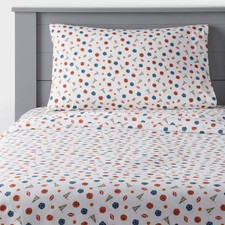 Full Boy Sport Kids' Cotton Sheet Set - Pillowfort