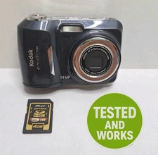 Kodak Easyshare CD153 Digital Camera 14 MP AF Black Tested Works