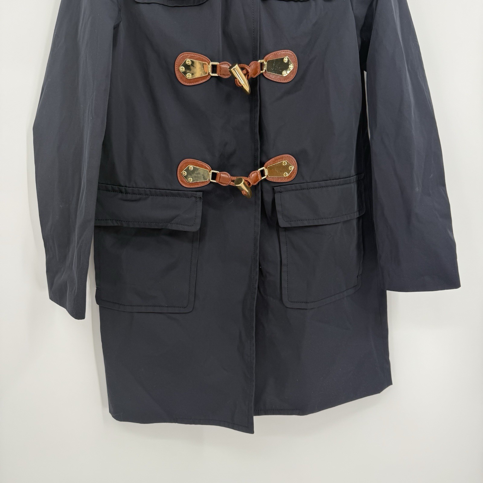 MICHAEL Michael Kors Toggle Softshell Coat Navy B… - image 3