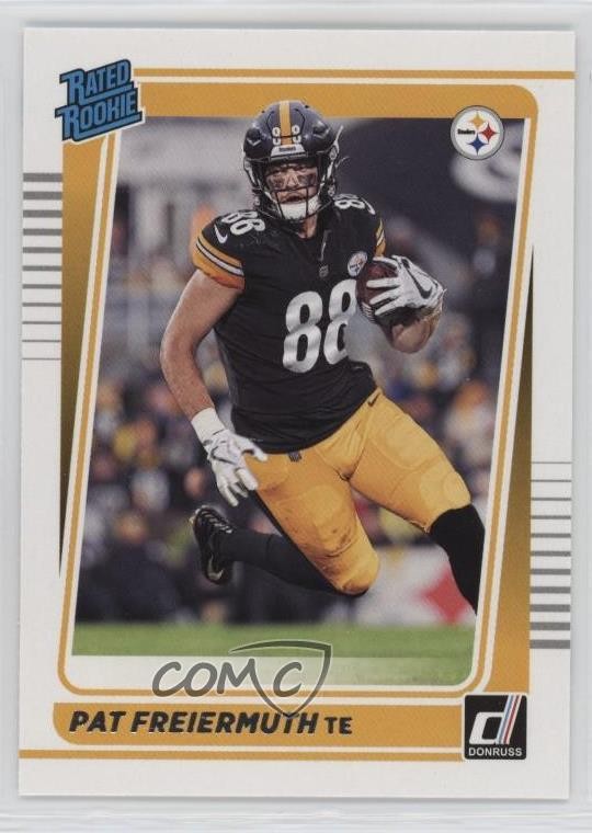 2021 Panini Donruss Rated Rookie Pat Freiermuth #281 12g7