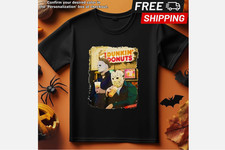 Michael Myers and Jason Voorhees Drink Dunkin’ Donuts Funny T-Shirt Halloween