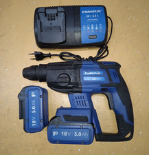 Trapano avvitatore a batteria Rawlplug R-RL-1801B con 2 batterie da 5,0 Ah e caricatore