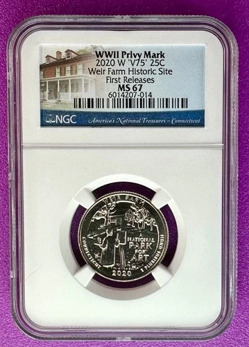 2020-W America the Beautiful Quarters — photo from another recent sale