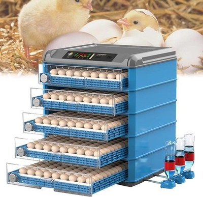 Vollautomatische Brutmaschine 128-500 Eier Inkubator Brutautomat Egg Incubator