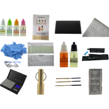 Gold Testing Kit 10k 14k 18k 22k Stone Ring Coin Bar Bullion Jewelry Acid Tester