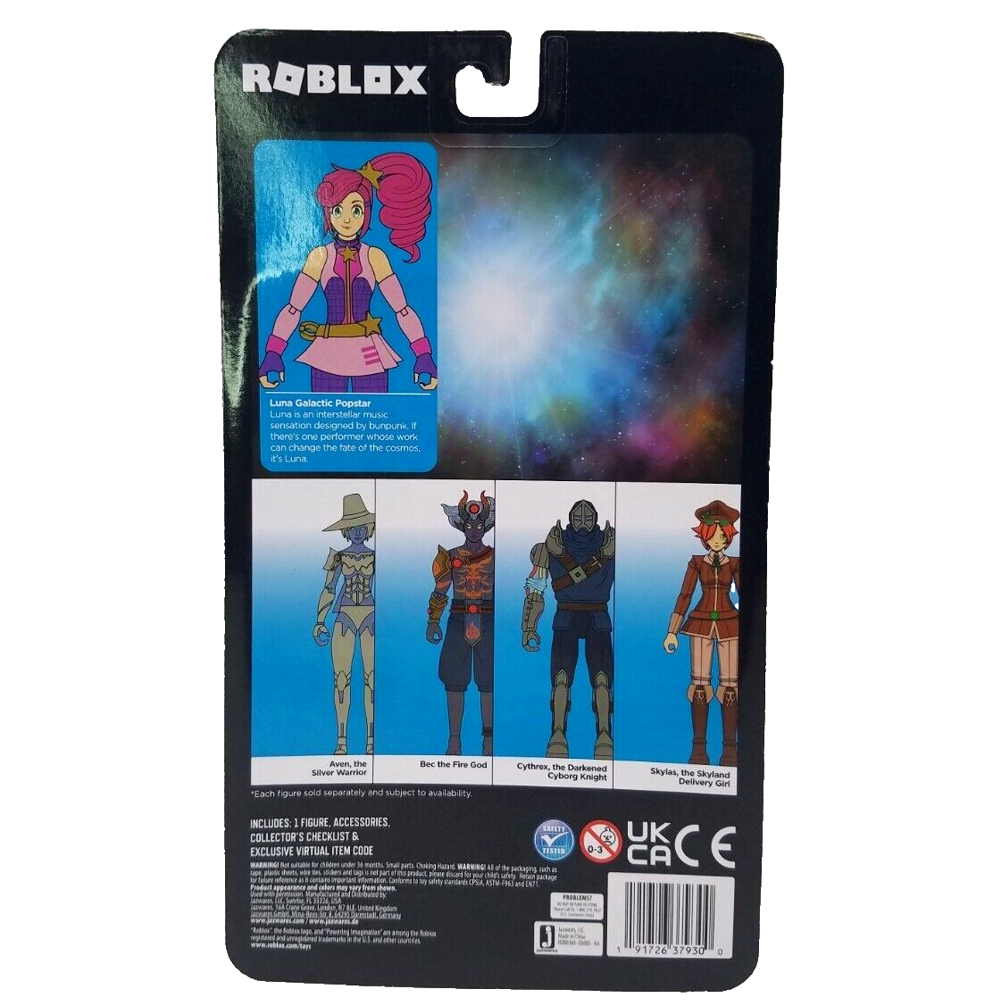 Roblox Imagination Collection Luna Galactic Popstar Action Figure