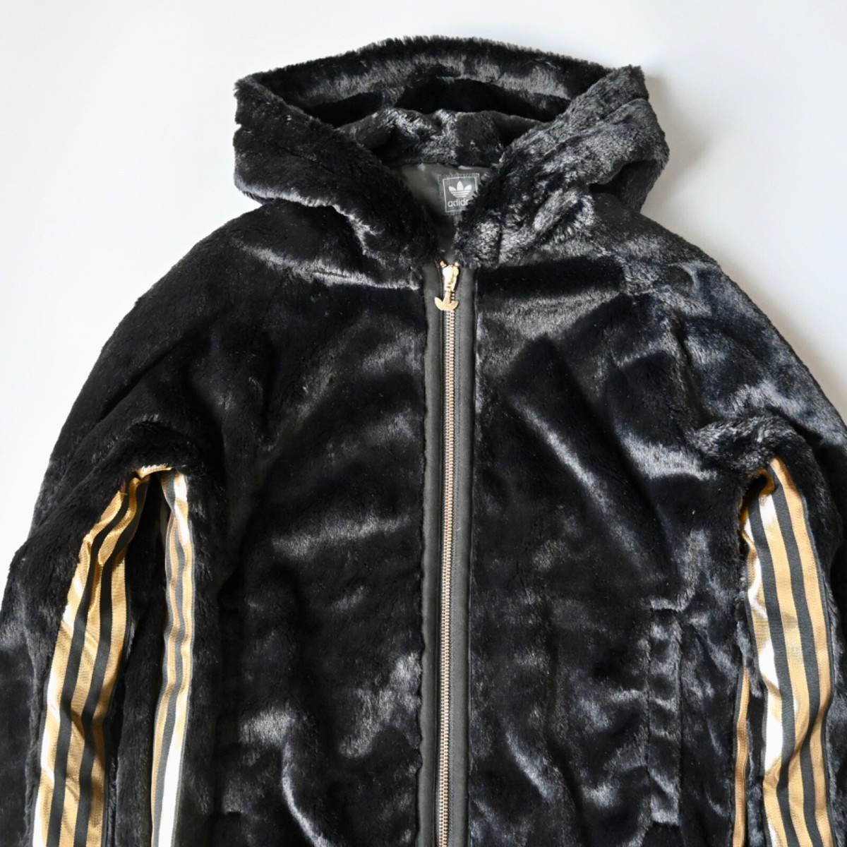 【adidas】アディダス NEW FUR JACKET Adidas NEW Fur Jacket Black JD3776 | eBay